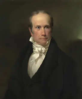 Cravat Prints: Henry Clay in 1838 portrait painting by Edward Dalton Marchant
