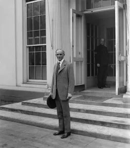 Executives Prints: Henry Ford 1863-1947 in Washington D.C. February 9 1927. LC-DIG-npcc-16583