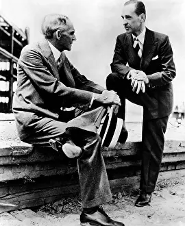 Images Dated 14th March 2007: Henry Ford and his son, Edsel Ford