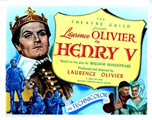 Olivier Prints: HENRY V, Laurence Olivier, 1944