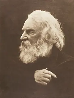 Cameron Prints: Henry Wadsworth Longfellow, 1868
