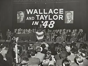 Liberals Prints: Henry Wallace for President rally New York City