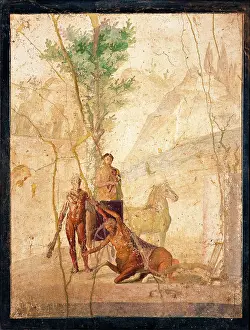 Strength Prints: Heracles and Nessus, by unknown artist