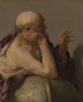 Purple Prints: Heraclitus, by Hendrick ter Brugghen