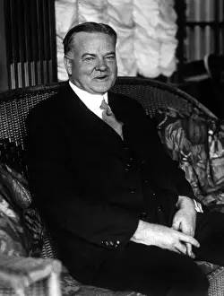 Hoover Prints: HERBERT HOOVER, 1928'. Courtesy: CSU Archives / Everett Collection