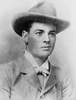 Young Man Prints: Herbert Hoover as a 23 year old mining engineer in Perth