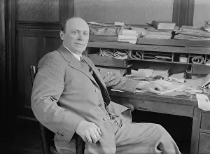 Novelist Prints: Herman Bernstein, Russian born Jewish American journalist, c. 1920