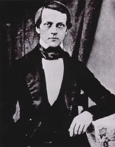 Physicists Prints: Hermann von Helmholtz (1821-94), German scientist as a young man. Ca. 1850