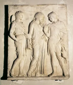 5th C Prints: Hermes, Eurydice and Orpheus. 5th c