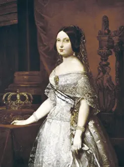 Isabella Ii 1830 1904 Prints: HERNANDEZ AMORES, GermAn (1823-1894)