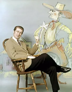 Sitting In Chair Prints: THE HERO, Richard Mulligan, 1966-67