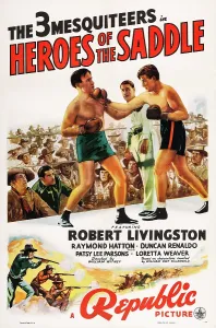 Renaldo Prints: HEROES OF THE SADDLE, US poster art