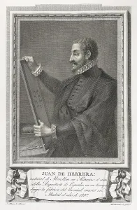 HERRERA, Juan Bautista de (1530-1597). Etching. SPAIN. Madrid. National Library. AISA/Everett Collection**US SALES ONLY**
