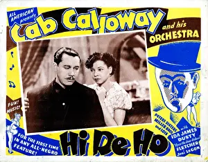 Arm Around Shoulder Prints: HI DE HO, US lobbycard, Cab Calloway, Jeni Le Gon, 1947