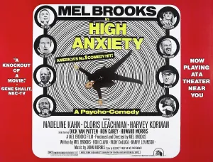 1977 Movies Prints: HIGH ANXIETY, US lobbycard, center: Mel Brooks