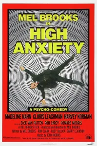 1977 Movies Prints: HIGH ANXIETY, US poster, Mel Brooks, 1977