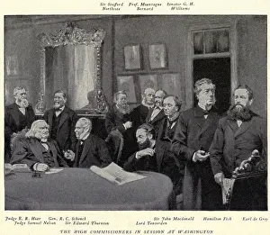 Samuel Prints: The High Commission in session in Washington