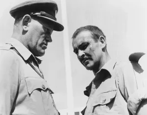 Connery Prints: THE HILL, from left, Harry Andrews, Sean Connery, 1965