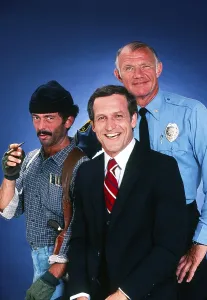 1980s Prints: HILL STREET BLUES, from left: Bruce Weitz