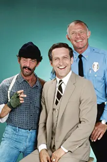 Michael Prints: HILL STREET BLUES, from left: Bruce Weitz