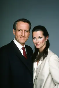 1980s Prints: HILL STREET BLUES, from left: Daniel J. Travanti, Veronica Hamel, (1984), 1981-87