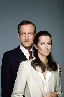 Daniel J Prints: HILL STREET BLUES, from left: Daniel J. Travanti, Veronica Hamel, (1984), 1981-87