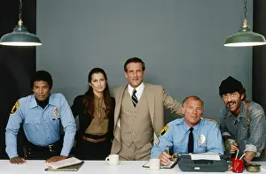 1980s Tv Prints: HILL STREET BLUES, from left: Michael Warren