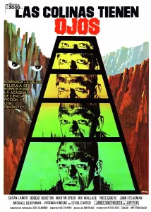 Scary Prints: THE HILLS HAVE EYES, (aka LAS COLINAS TIENEN OJOS), Spanish poster, Michael Berryman, 1977
