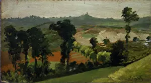 Cosola Prints: Hilly Landscape (Paesaggio Collinare)