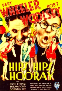 Eye Glasses Prints: HIPS, HIPS, HOORAY, from left: Bert Wheeler, Robert Woolsey, 1934