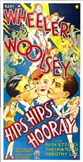 Eye Glasses Prints: HIPS, HIPS, HOORAY, from left: Robert Woolsey, Ruth Etting, Bert Wheeler, 1934