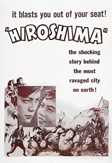 Japanese Prints: HIROSHIMA, US poster art, 1953
