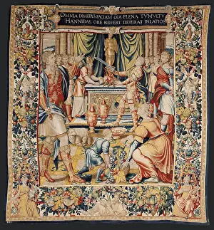 Tapestry Making Prints: The History of Hannibal: Hannibal's Oath