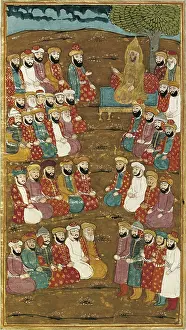 Persians Prints: History of Muhammad and the First Four 'Rightly Guided' Caliphs