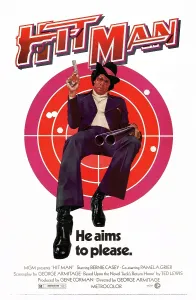 Bernie Prints: HIT MAN, US poster art, Bernie Casey, 1972