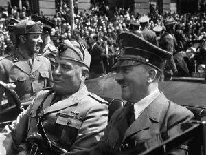 Munich Prints: Hitler and Mussolini in Munich, Germany, June 18, 1940