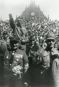 Herman Prints: Hitler at Nazi Party rally, Nuremberg
