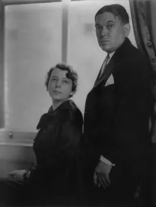 Satirist Prints: H.L. Menken with his wife, Sara Haardt