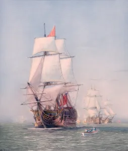 Sail Prints: The HMS Victory. 1778