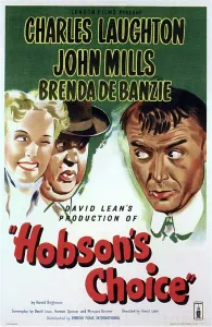 hobsons choice british poster art