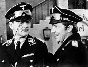 Posing Prints: HOGAN'S HEROES, Bob Crane, Richard Dawson