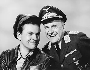 1960s Tv Prints: HOGAN'S HEROES, from left: Bob Crane, Werner Klemperer, 1965-1971