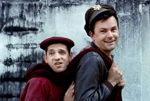 Crane Prints: HOGAN'S HEROES, from left: Robert Clary, Bob Crane, 1965-71