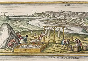 Fishing Prints: HOGENBERG, Franz (1535-1590). Civitatis Orbis Terrarum