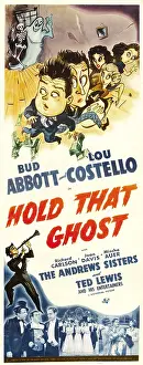 Ghost Prints: HOLD THAT GHOST, top from left: Lou Costello, Bud Abbott, Andrews Sisters, 1941