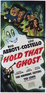 Ghost Prints: HOLD THAT GHOST, from top left: Lou Costello, Bud Abbott, 1941