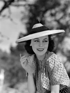 Polka Dots Prints: HOLD THAT KISS, Maureen O'Sullivan, 1938