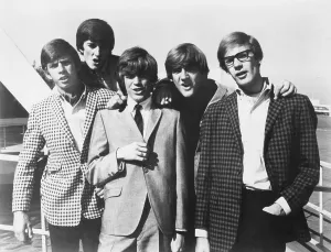 February Prints: HOLD ON!, Herman's Hermits, Peter Noone (center), 1966