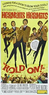 Audience Prints: HOLD ON!, US poster, front center: Peter Noone, 1966