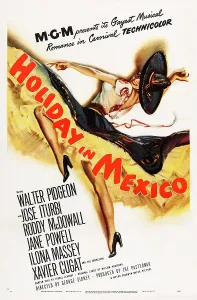 Sombrero Prints: HOLIDAY IN MEXICO, poster art, 1946